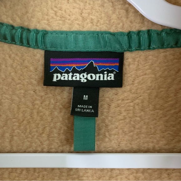 Patagonia womens retro pile fleece marsupial pull over sweater M - Picture 7 of 9